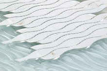 Load image into Gallery viewer, Elysium Tiles Water Light Green 11.5" x 12.25" Mosaic Tile