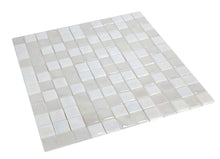 Load image into Gallery viewer, Elysium Tiles Laguna Snow Square 11.75" x 11.75" Mosaic Tile