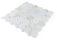 Load image into Gallery viewer, Elysium Tiles Octagon Calacatta Gold 11.75" x 11.75" Mosaic Tile
