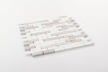Load image into Gallery viewer, Elysium Tiles Haisa Grey Stack 12" x 12" Mosaic Tile