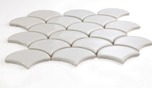 Load image into Gallery viewer, Elysium Tiles Snowglass Scale 9.25" x 9.5" Mosaic Tile