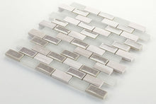 Load image into Gallery viewer, Elysium Tiles Bride 10.75" x 11.75" Mosaic Tile