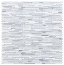Load image into Gallery viewer, Elysium Tiles Linear Montage Light 11.75" x 12" Mosaic Tile