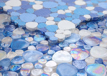 Load image into Gallery viewer, Elysium Tiles Inari Blue Pebble 12" x 12" Mosaic Tile