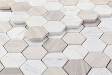 Load image into Gallery viewer, Elysium Tiles Hexagon Loft 11.75" x 11.75" Mosaic Tile