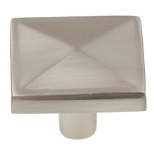 Load image into Gallery viewer, 32mm (1.25") Antique Brass Classic Square Pyramid Cabinet Knob
