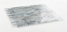 Load image into Gallery viewer, Elysium Tiles Linear Shell Grey 11.75" x 12" Mosaic Tile