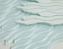 Load image into Gallery viewer, Elysium Tiles Water Turquoise 11.50" x 12.25" Mosaic Tile