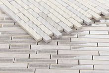 Load image into Gallery viewer, Elysium Tiles Bridesmaids Stack 11.75" x 12" Mosaic Tile