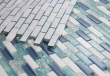 Load image into Gallery viewer, Elysium Tiles Icy Royal Blue 11.75" x 12" Mosaic Tile