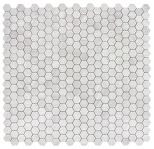 Load image into Gallery viewer, Elysium Tiles Hexagon Grey 12" x 12" Mosaic Tile
