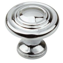Load image into Gallery viewer, 32mm (1.25") Satin Pewter Classic Round Ring Cabinet Knob