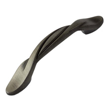 Load image into Gallery viewer, 76mm (3") Matte Black Classic Twisted Pull Cabinet Hardware Handle