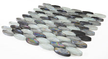 Load image into Gallery viewer, Elysium Tiles Inari Grey Oval 11" x 11.50" Mosaic Tile