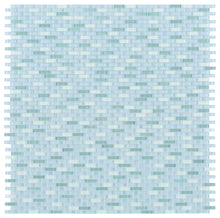 Load image into Gallery viewer, Elysium Tiles Summer Blue 11.75" x 11.75" Mosaic Tile