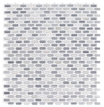 Load image into Gallery viewer, Elysium Tiles Aztec Blue 10.25" x 11.25" Mosaic Tile