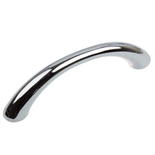 Load image into Gallery viewer, 70mm (2.75") Center to Center Matte Black Modern Loop Pull Cabinet Hardware Handle