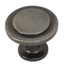 Load image into Gallery viewer, 32mm (1.25") Matte Black Classic Round Ring Cabinet Knobs