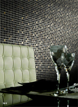 Load image into Gallery viewer, Elysium Tiles Swiss Emperador 11.75" x 11.75" Mosaic Tile