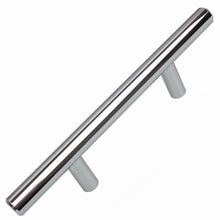 Load image into Gallery viewer, 76mm (3") Center to Center Stainless Steel Modern Solid Steel Cabinet Hardware Handle