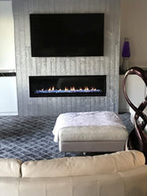 Load image into Gallery viewer, Elysium Tiles Aura Silver 4" x 23.60" Subway Tile