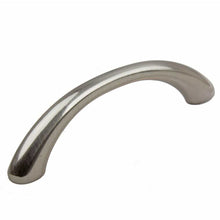 Load image into Gallery viewer, 70mm (2.75") Center to Center Matte Black Modern Loop Pull Cabinet Hardware Handle