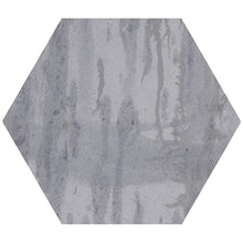 Load image into Gallery viewer, GT Princeton Glaze Hex Series Victorian Pewter 4.75" x 5.5" Mosaic Tile (4.54 ft² Per Box)