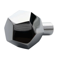 Load image into Gallery viewer, 38mm (1.5") Oil Rubbed Bronze Solid Faceted Cabinet Knob