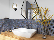 Load image into Gallery viewer, Elysium Tiles Penny Round Shadow 11.5" x 12.25" Mosaic Tile