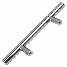 Load image into Gallery viewer, 76mm (3") Center to Center Stainless Steel Modern Solid Steel Cabinet Hardware Handle