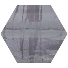 Load image into Gallery viewer, GT Princeton Glaze Hex Series Victorian Pewter 4.75" x 5.5" Mosaic Tile (4.54 ft² Per Box)