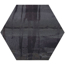 Load image into Gallery viewer, GT Princeton Glaze Hex Series Nero Night 4.75" x 5.5" Mosaic Tile (4.54 ft² Per Box)