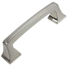 Load image into Gallery viewer, 76mm (3") Center to Center Satin Pewter Classic Base Cabinet Pull