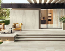 Load image into Gallery viewer, Elysium Tiles Skorpion Ivory Naturale 24" x 48" Matte Porcelain Tile