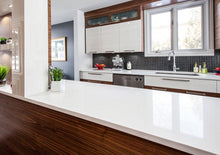 Load image into Gallery viewer, HanStone Aurora Snow 65" x 130" Quartz Slab