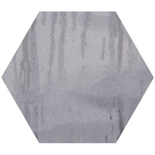 Load image into Gallery viewer, GT Princeton Glaze Hex Series Victorian Pewter 4.75" x 5.5" Mosaic Tile (4.54 ft² Per Box)
