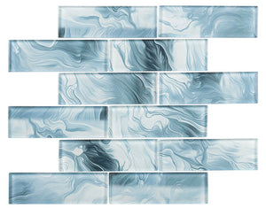 GT Legend Collection Minerva Frost  12" x 12" Mosaic Tile