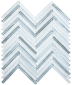 GT Himalayan Arches Collection Nanda Blue 12" x 12" Mosaic Tile