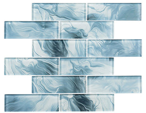 GT Legend Collection Minerva Frost  12" x 12" Mosaic Tile