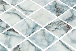 Elysium Tiles Vanguard Penta Azul 12.25" x 12.25" Mosaic Tile