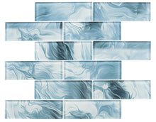 Load image into Gallery viewer, GT Legend Collection Minerva Frost  12&quot; x 12&quot; Mosaic Tile
