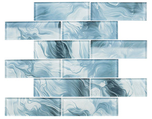 GT Legend Collection Minerva Frost  12" x 12" Mosaic Tile