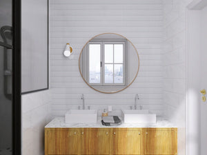 Elysium Tiles Hulu Snow Band Matte 11.25" x 12" Mosaic Tile