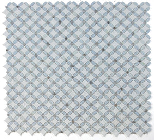 Elysium Tiles Lavender Crystal Ocean 11.75" x 11.75" Mosaic Tile