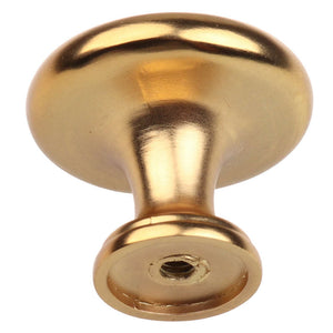 32mm (1.25") Satin Gold Classic Round Ring Cabinet Knob