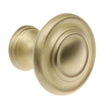 Load image into Gallery viewer, 32mm (1.25&quot;) Antique Brass Classic Round Ring Cabinet Knob

