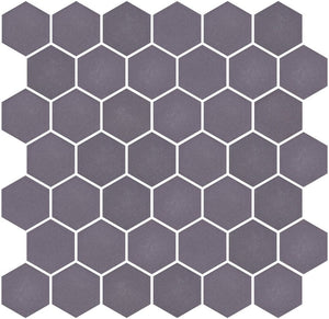 Elysium Tiles Stoneglass XL Grey 11.25" x 11.25" Mosaic Tile