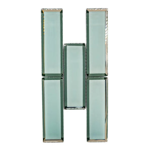 Total Home Distributors Modern Mosaic Collection Brick Green 12" x 12" Mosaic Tile