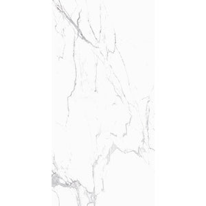 SinterClad Naturale Collection Calacatta Cielo 118" x 59" x 12mm (48.35 ft²) Natural Finish Porcelain Slab
