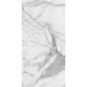 Estima Ceramica Montis Series White 12" x 24" Natural Finish Porcelain Tile